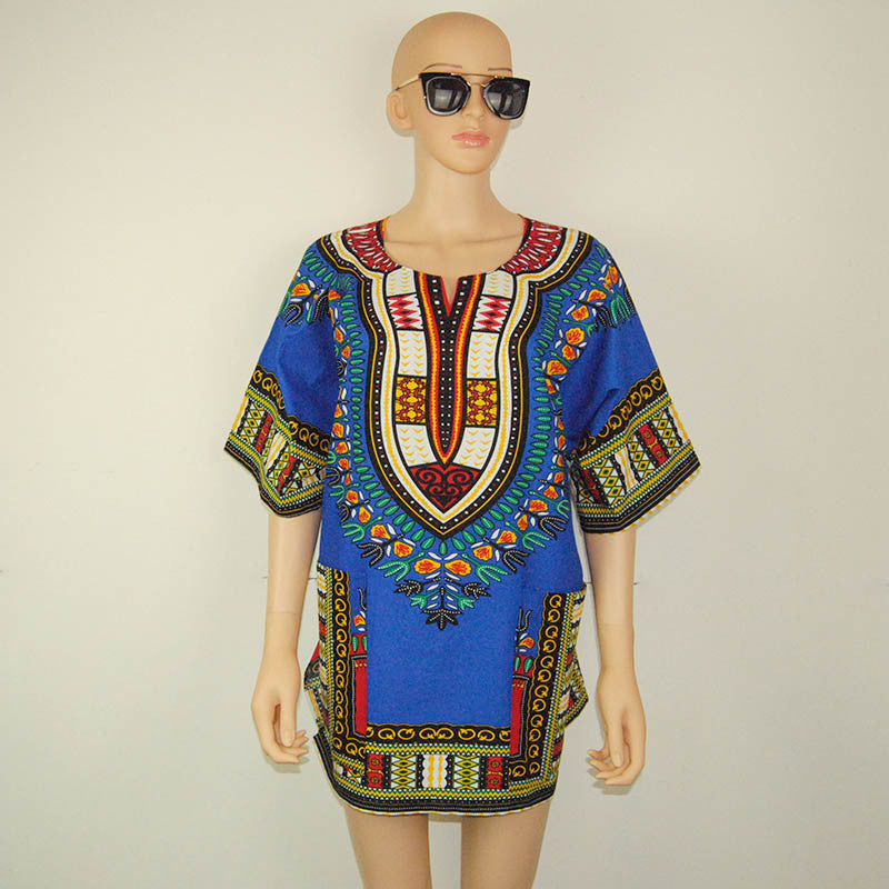 Online discount shop Australia - Boho Women Autumn Tunic Dress Hippie Punk Traditional Dashiki Top Shirt Dresses for African Clothing Plus Size 10744