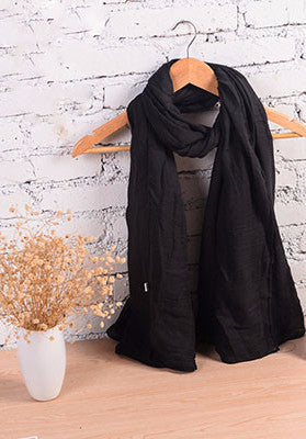 Fashion Pure Women Scarf Long Cotton Candy Colors Shawl 18 Colors Warm Soft Women Muffler