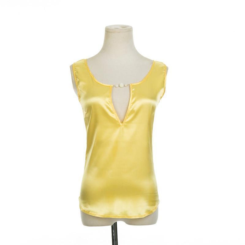 style Women Tops solid Tees Sleeveless Loose Blouses shirts Plus Size Female Shirts