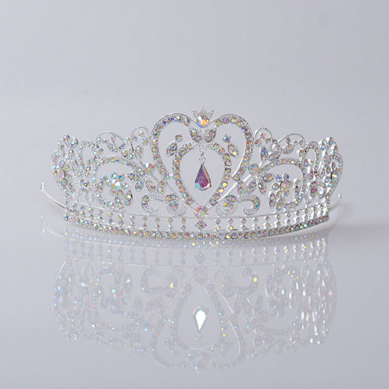 Gold Silver Bridal Tiaras Crowns Crystal Rhinestone Pageant Bridal Wedding Accessories Headpiece Headband Wedding Tiara - CelebritystyleFashion.com.au online clothing shop australia