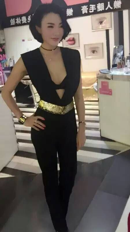 Online discount shop Australia - New Arrivals Gray Deep v Fitted Sexy Bodycon Jumpsuit Nightclub Women Blue Burgunday Rosy 10 Colors Available