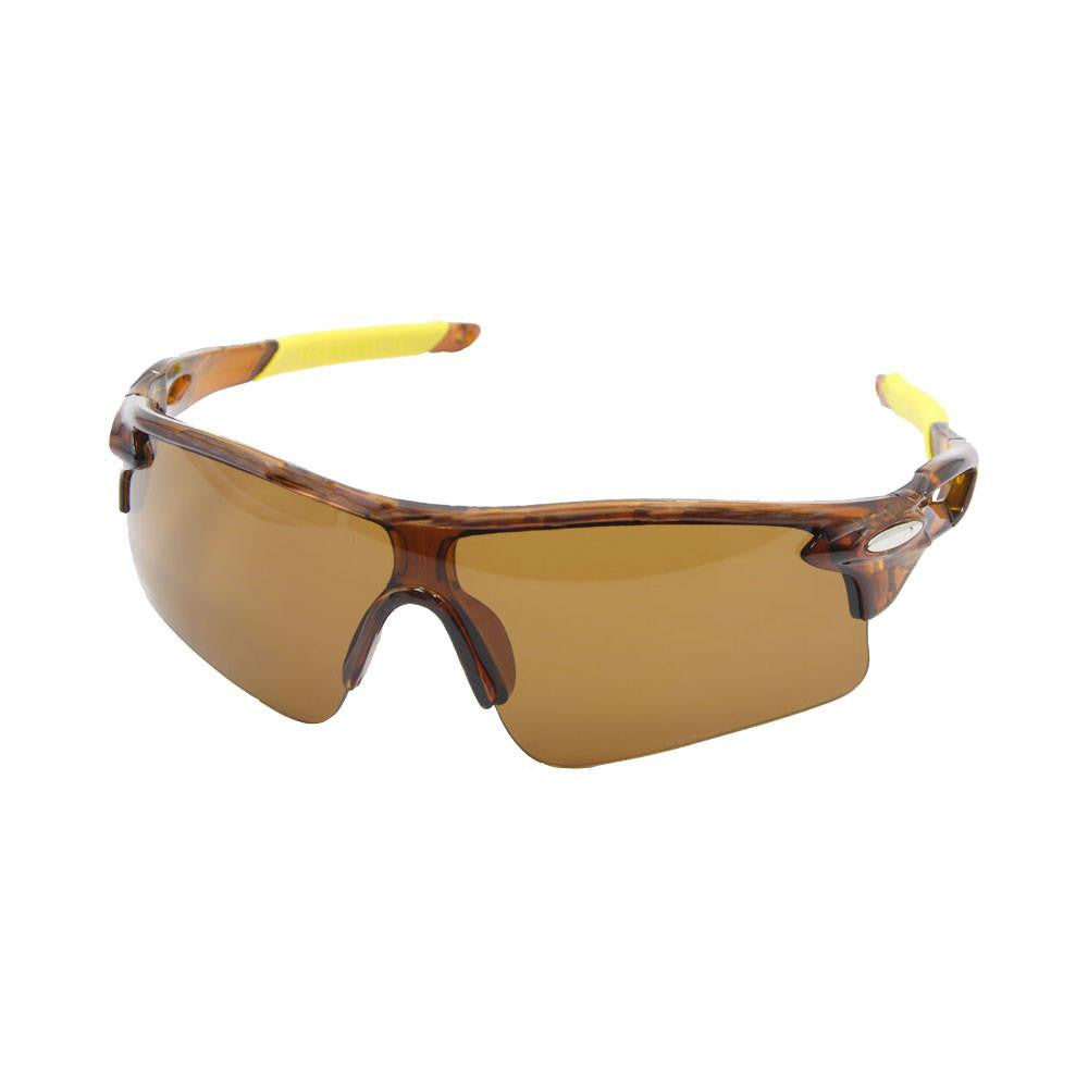 Sports Sunglasses for Men & Women Windproof UV400 Cycling Running Driving Fishing Golf Baseball Softball Hiking Glasses Eyewear