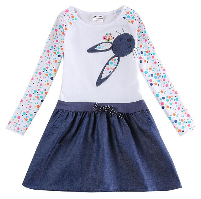 Online discount shop Australia - Baby girl dress bunny girl dresses for weddings party kids dresses for girls clothing style girls dress H5922