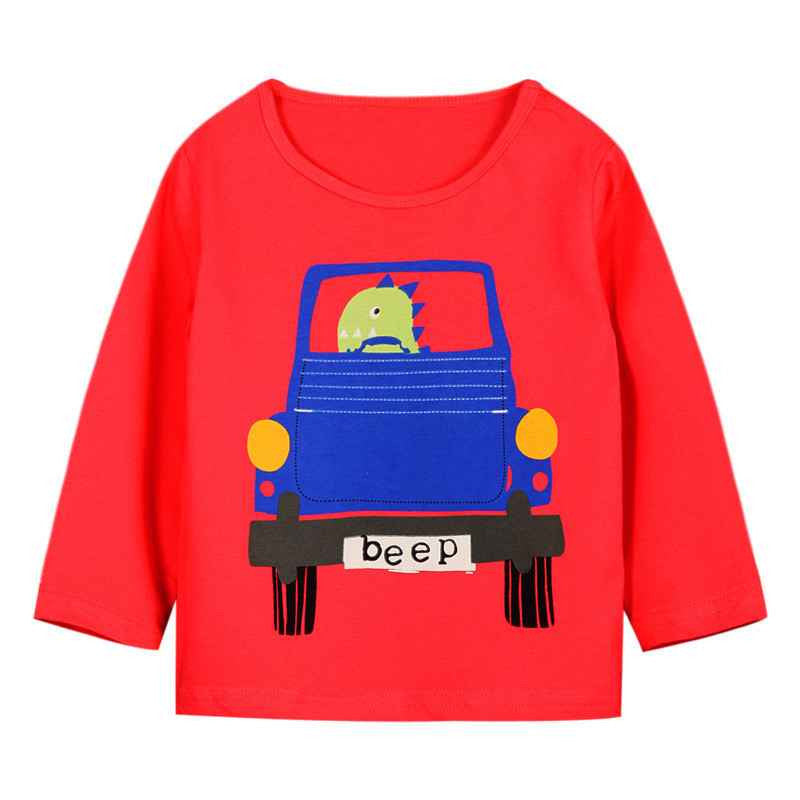 1-8 years Boys T-shirt Kids Tees Baby Boy brand t shirts Children tees Long Sleeve 100% Cotton cardigan sweater jacket shirts - CelebritystyleFashion.com.au online clothing shop australia