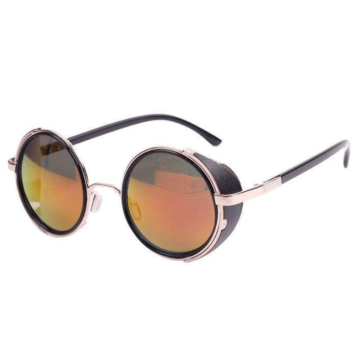 Online discount shop Australia - Fabulous new sunglasses women Vintage Retro Mirror Steampunk Goggle men's women's Sunglasses Designer glasses for sight