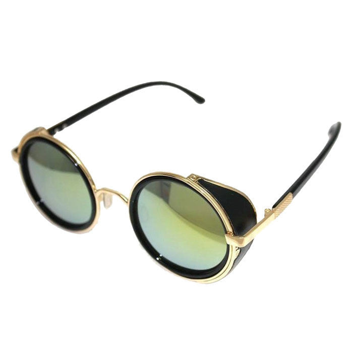 Online discount shop Australia - Fabulous new sunglasses women Vintage Retro Mirror Steampunk Goggle men's women's Sunglasses Designer glasses for sight