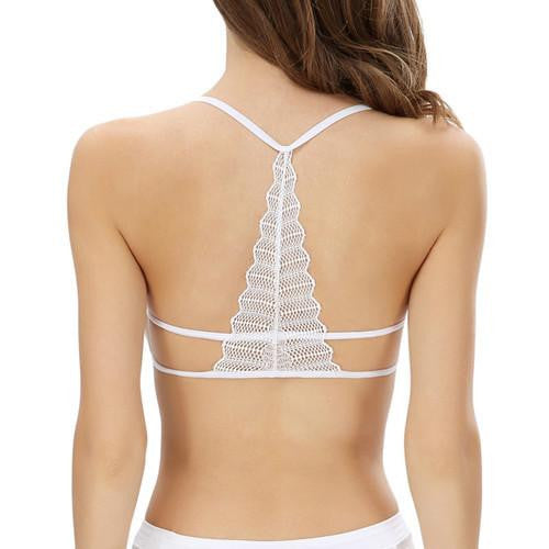 Online discount shop Australia - Hot New Arrival  Sexy Lingerie Lace Bralette Crop Top Women's Camis Halter Tank Tops  Short Vest Tank Z1