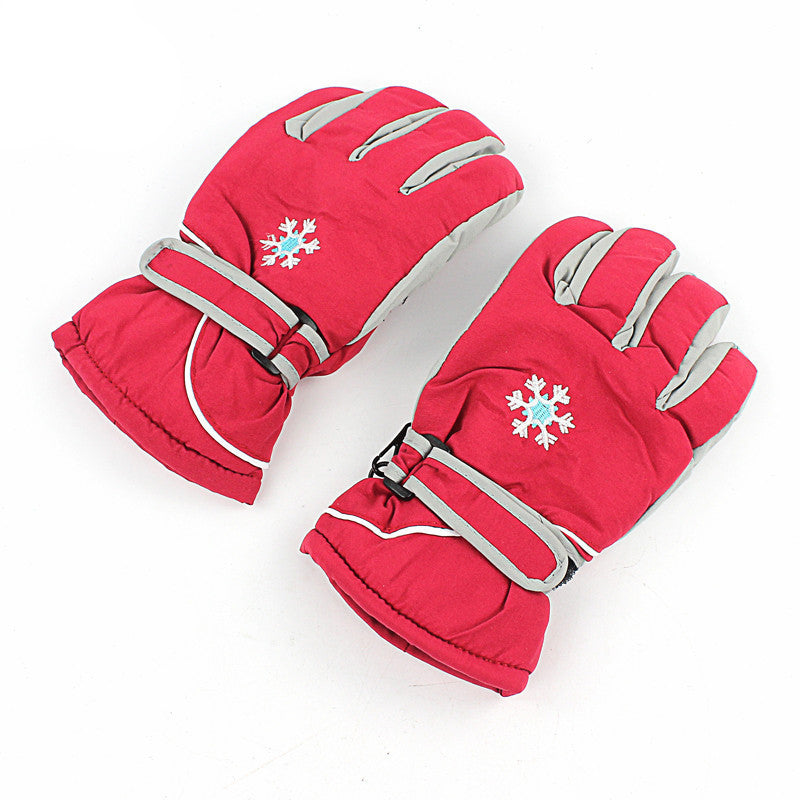 Kids children Windproof Waterproof Snow Ski Gloves outdoor sport warm gloves MG-05 - CelebritystyleFashion.com.au online clothing shop australia