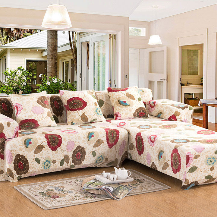 Pixel Stretch Sofa Slipcover,Fashion couch cover, Grey sofa cover