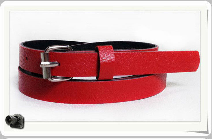 Multi-Color Women Belts Metal Buckle Wild Casual Thin Belts Female Cinto Femme Female Strap Belly Chain Nice Gift for Women - CelebritystyleFashion.com.au online clothing shop australia
