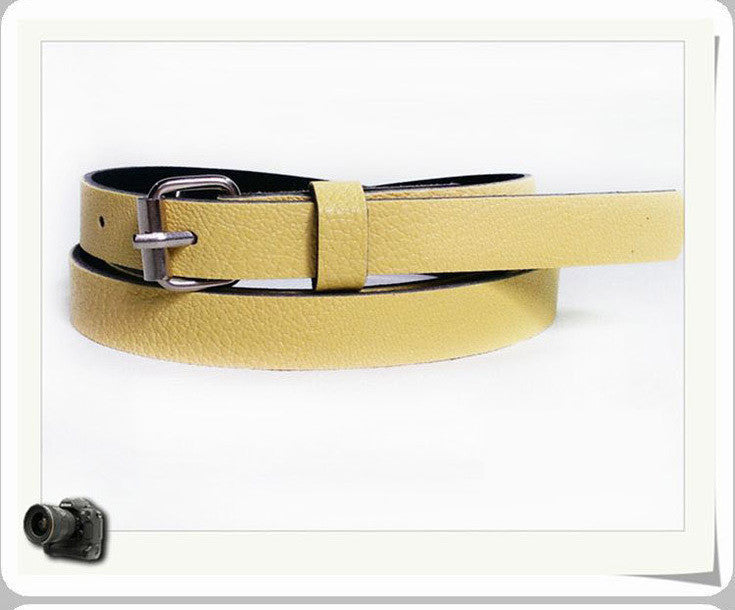 Multi-Color Women Belts Metal Buckle Wild Casual Thin Belts Female Cinto Femme Female Strap Belly Chain Nice Gift for Women - CelebritystyleFashion.com.au online clothing shop australia