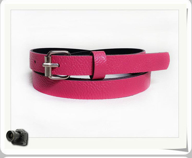 Multi-Color Women Belts Metal Buckle Wild Casual Thin Belts Female Cinto Femme Female Strap Belly Chain Nice Gift for Women - CelebritystyleFashion.com.au online clothing shop australia