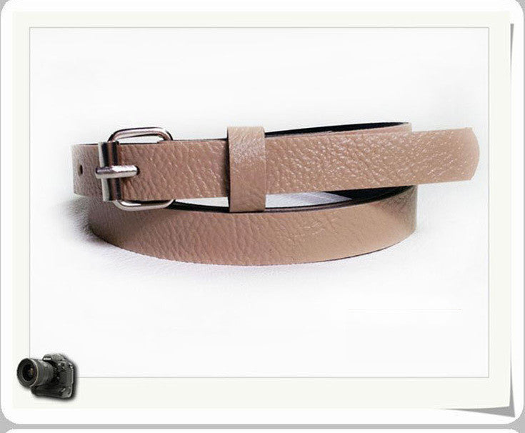 Multi-Color Women Belts Metal Buckle Wild Casual Thin Belts Female Cinto Femme Female Strap Belly Chain Nice Gift for Women - CelebritystyleFashion.com.au online clothing shop australia