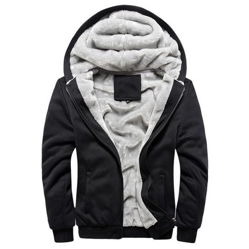 Online discount shop Australia - Fashion Bomber Mens Vintage Thickening Fleece Jacket Designer Famous Brand Male Slim Fit Warm Coat