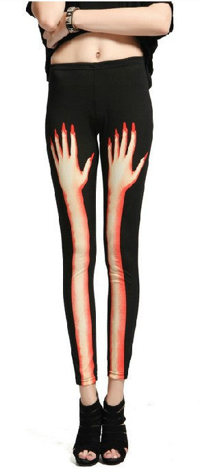 Online discount shop Australia - Blue Galaxy Print Leggings Gothic Creative Fitness Women Fashion Shape Popular Sexy Popular Digital Print Pants