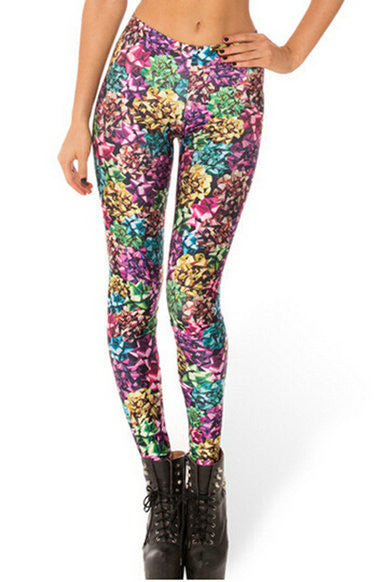 Online discount shop Australia - Blue Galaxy Print Leggings Gothic Creative Fitness Women Fashion Shape Popular Sexy Popular Digital Print Pants