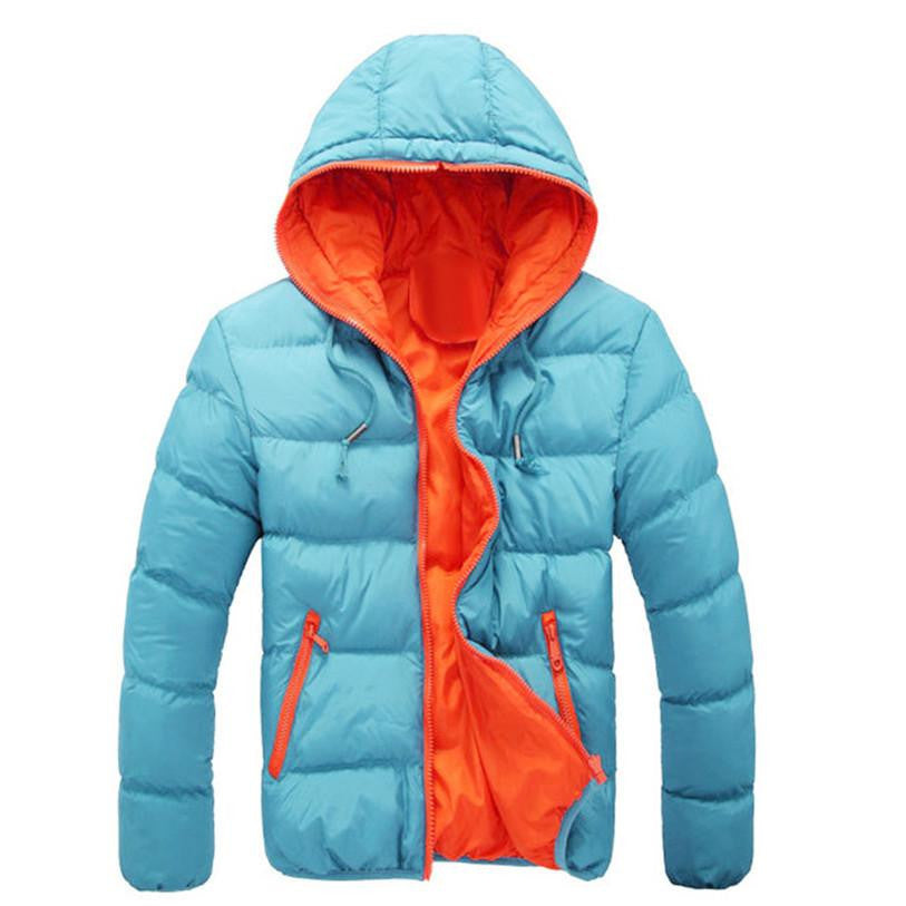 Superior Men's Slim Casual Warm Hooded Thick Coat Parka Jacket Down Male Overcoat Nov 4