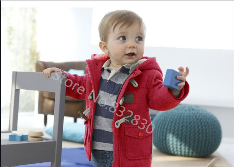 Baby Boys Jacket Clothes Winter 4 Color Outerwear Coat Thick Kids Clothes Children Clothing for 2-7yrs girls boys clothing - CelebritystyleFashion.com.au online clothing shop australia