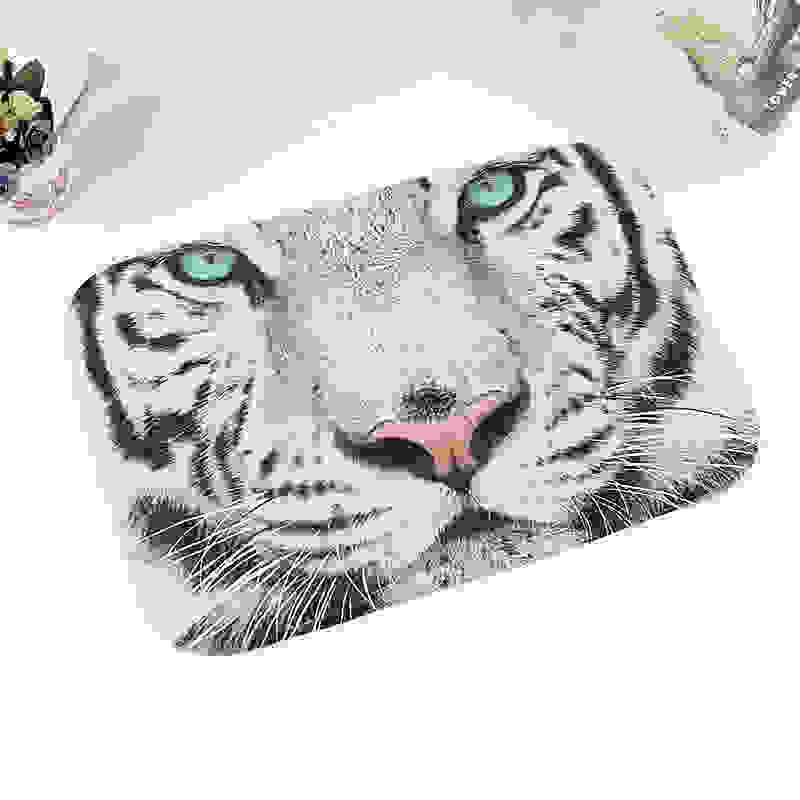 Online discount shop Australia - Cute Funny Room Entrance Doormat Bathroom Kitchen Anti-Slip Mat Floor Rug Carpet Cartoon Comfy Bedroom DIY Area 40*60cm