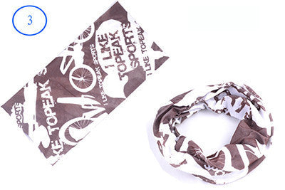 Outdoor Sport Bike Bicycle Cycling Riding Magic Headband Sport Scarves Cycle Neck Tube Warmer Scarf Scarves Headwear Bandanas