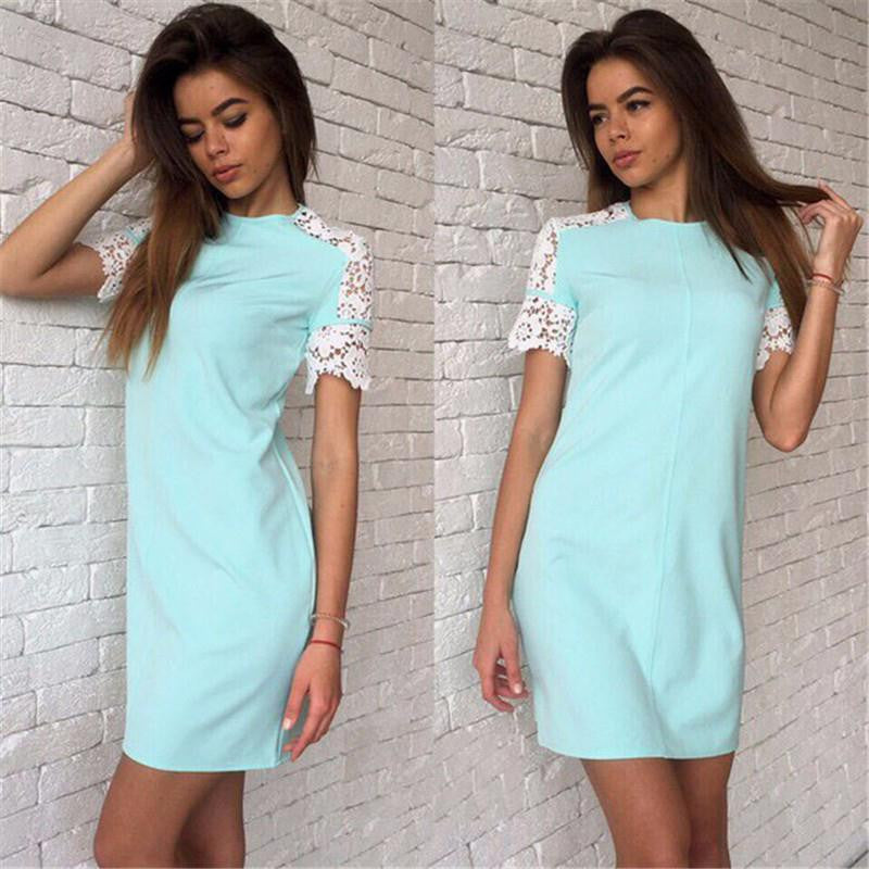 Summer Women Fashion Mini Dress Sleeveless A line Sleeveless Ruffles Party Dress Robe Longue Femme LJ4534S