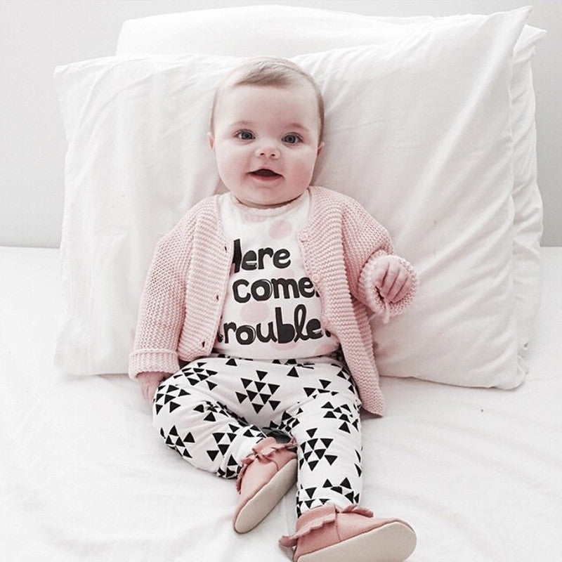 Toddler Baby Boys Clothes Set Long Sleeve T shirt+Pants Outfit Suit Newborn Kids Girls Clothing Sets Christmas Costume - CelebritystyleFashion.com.au online clothing shop australia