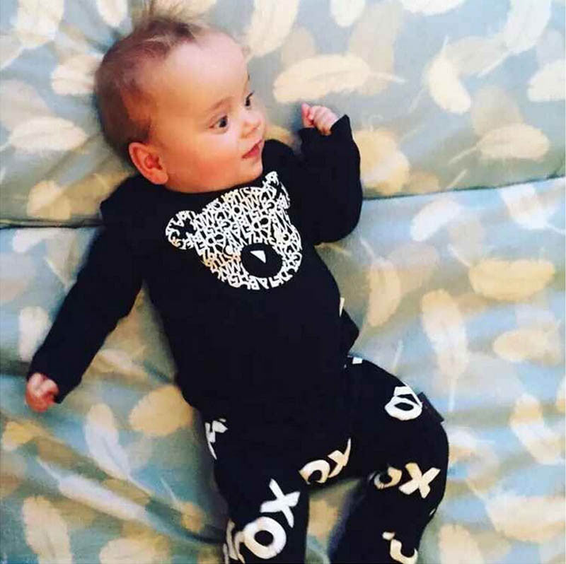 Toddler Baby Boys Clothes Set Long Sleeve T shirt+Pants Outfit Suit Newborn Kids Girls Clothing Sets Christmas Costume - CelebritystyleFashion.com.au online clothing shop australia