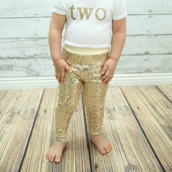 Girls Sequin Pants Rose Gold Sequin leggings Sparkle Pants Glitter leggings girl's sequin bottoms - CelebritystyleFashion.com.au online clothing shop australia