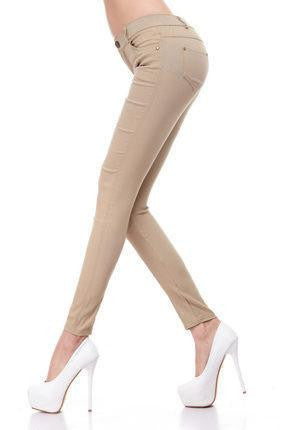Women's Slim Pencil Pants Candy Colors slacks girl's Stretch Trousers Elastic big Size thin Leisure pants