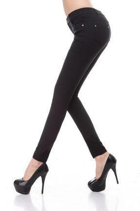 Women's Slim Pencil Pants Candy Colors slacks girl's Stretch Trousers Elastic big Size thin Leisure pants