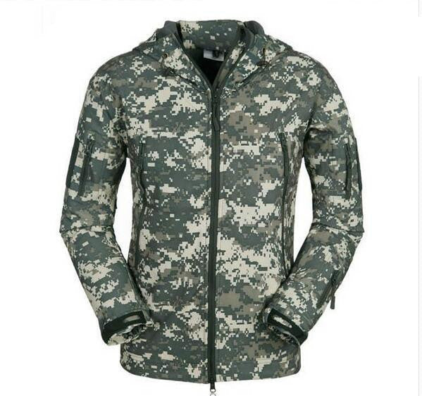 TAD V 4.0 Lurker Shark Skin Military Tactical Softshell Jacket Men Windbreaker Waterproof Hoodie Clothes