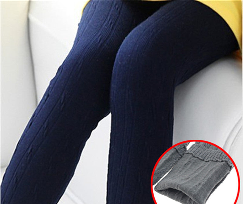 Plus Velvet Girl Kids Winter Pants Thickening Girls Leggings Cartoon For 24M-10Years Warm Girls' Trousers Children's Clothing - CelebritystyleFashion.com.au online clothing shop australia
