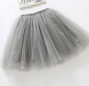7 colors girls skirts princess lovely tutu skirt 2-10Y kids summer skirt candy color short girls skirt - CelebritystyleFashion.com.au online clothing shop australia