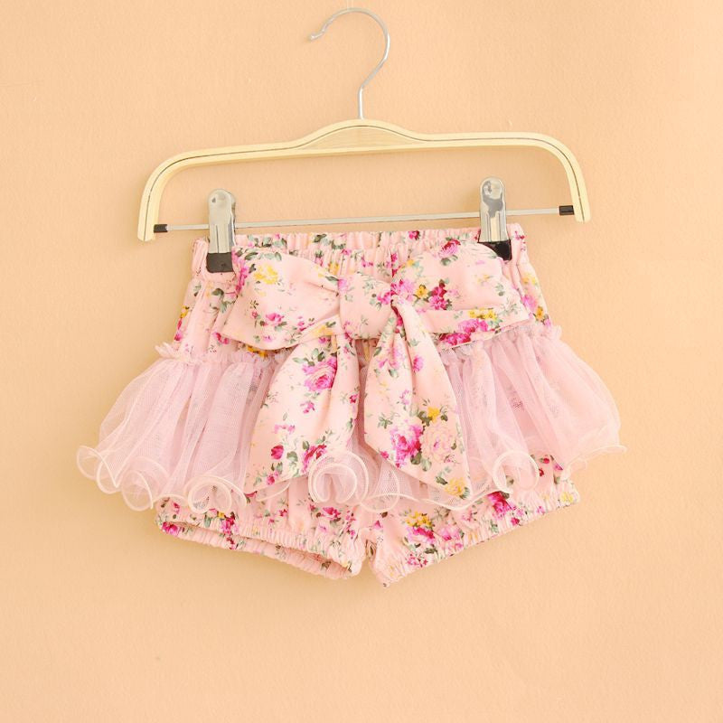 baby girls summer flower short pants new style fashion cute children clothing floral kids child lace shorts pants - CelebritystyleFashion.com.au online clothing shop australia