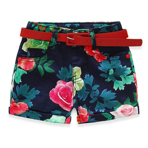 Flower Baby Girls Casual Pants Children Shorts costume Capris Beach Pants Kids Shorts Girls Shorts - CelebritystyleFashion.com.au online clothing shop australia