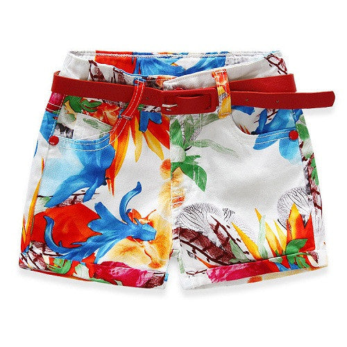 Flower Baby Girls Casual Pants Children Shorts costume Capris Beach Pants Kids Shorts Girls Shorts - CelebritystyleFashion.com.au online clothing shop australia