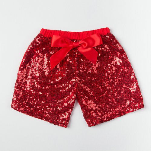 Baby Girls Shorts Golden Sequin Shorts With Bow Summer Children Girls Shiny Short Pants - CelebritystyleFashion.com.au online clothing shop australia