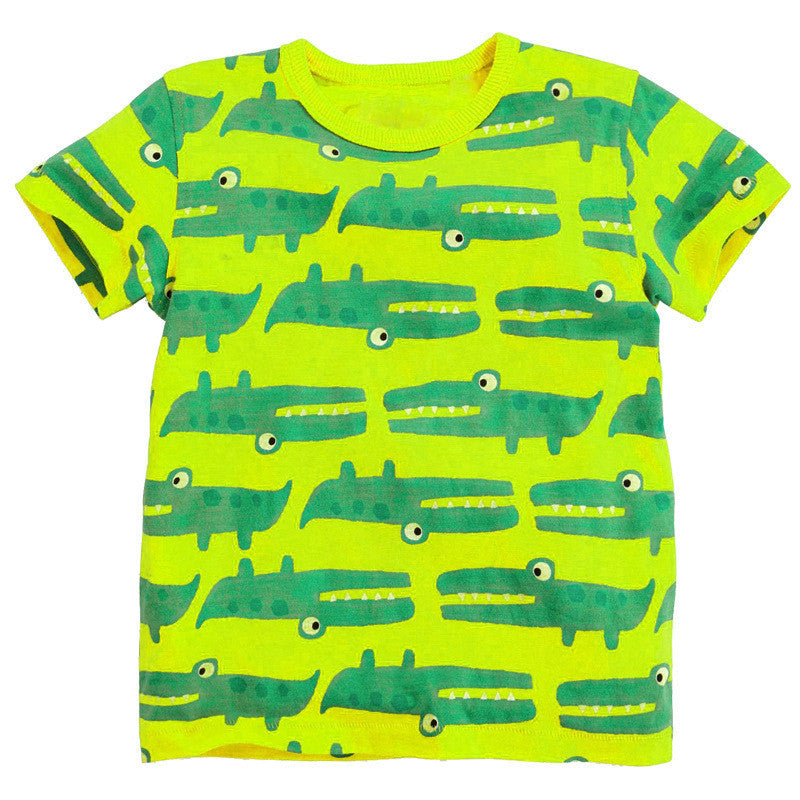 Boys T shirt Cartoon Car Cotton Tops O Neck Kids Short Sleeve T-Shirts Boys Clothes Baby Children Summer Clothing - CelebritystyleFashion.com.au online clothing shop australia