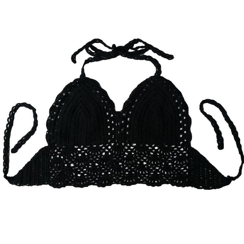 Women Bra Camisole Tops Bustier Vest Cutout Crop Top Lace Bralette Tank Blouse Brandy Melville