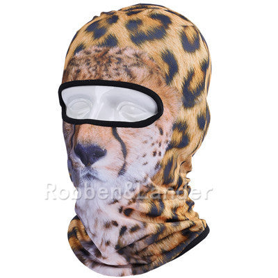 Online discount shop Australia - 3D Cat Dog Animal Outdoor Bicycle Cycling Motorcycle Skis Hats Balaclava Sports Cat Dog Tiger Party Halloween Pet Full Face Mask