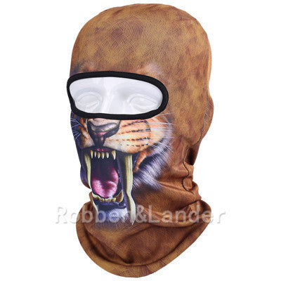 Online discount shop Australia - 3D Cat Dog Animal Outdoor Bicycle Cycling Motorcycle Skis Hats Balaclava Sports Cat Dog Tiger Party Halloween Pet Full Face Mask