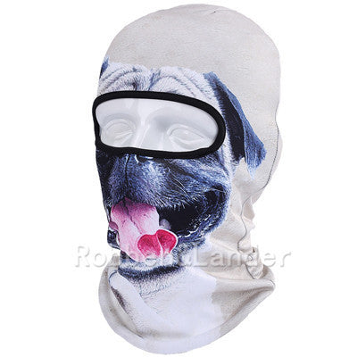 Online discount shop Australia - 3D Cat Dog Animal Outdoor Bicycle Cycling Motorcycle Skis Hats Balaclava Sports Cat Dog Tiger Party Halloween Pet Full Face Mask