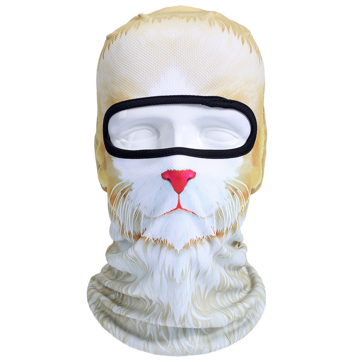 Online discount shop Australia - 3D Cat Dog Animal Outdoor Bicycle Cycling Motorcycle Skis Hats Balaclava Sports Cat Dog Tiger Party Halloween Pet Full Face Mask