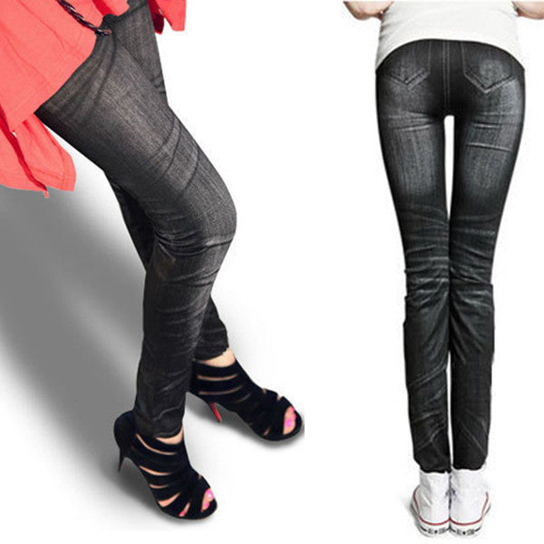 Online discount shop Australia - Fashion Ladies Denim Sexy Skinny Jeans Jegging Tights Stretch Pants Trousers