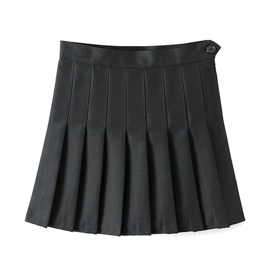 Women Summer Skirt Casual Cute Above Knee Polyester Mini Short Skirts Woman Skirt Saia Minirock Spring Winter