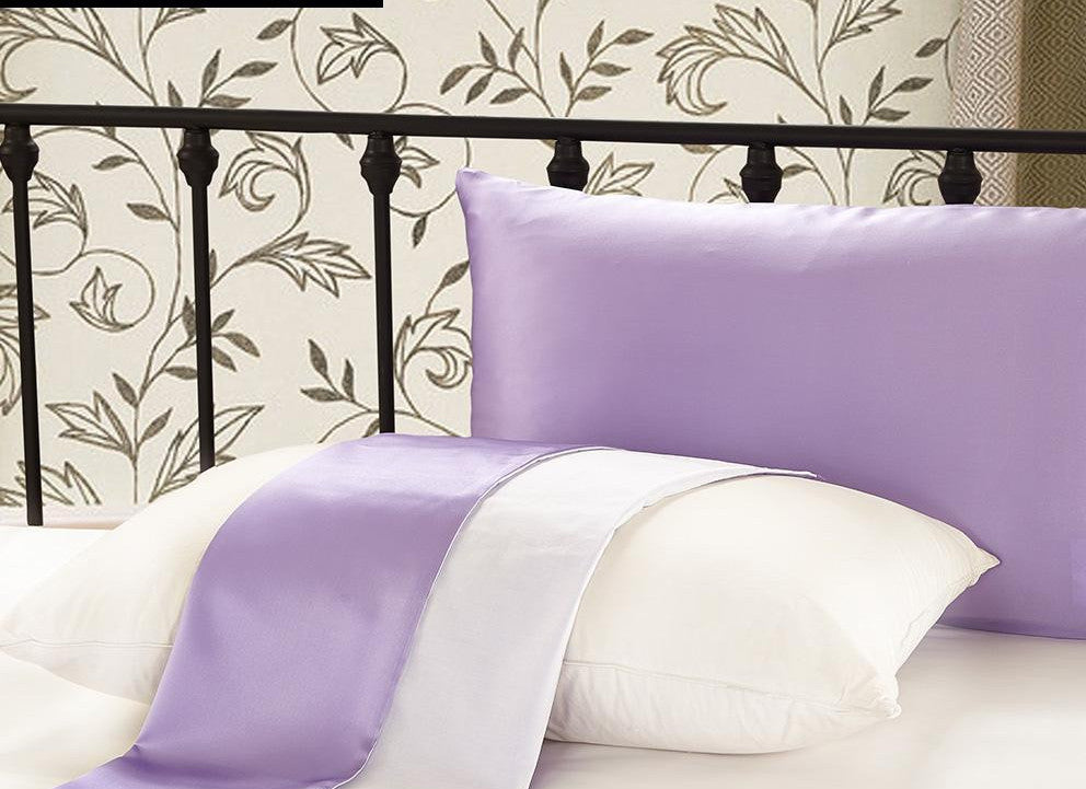 Online discount shop Australia - Lilysilk Mulberry Silk Cotton Pillowcase Satin Pillow Cover With Cotton Underside King Queen Standard 1 piece