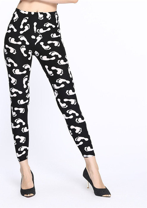 Online discount shop Australia - Causal Leggings Womens Fall Fashion Floral Print Leggings Pants Disco Pants Legging