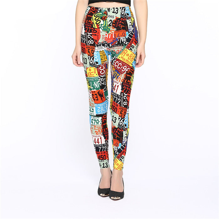 Online discount shop Australia - Causal Leggings Womens Fall Fashion Floral Print Leggings Pants Disco Pants Legging