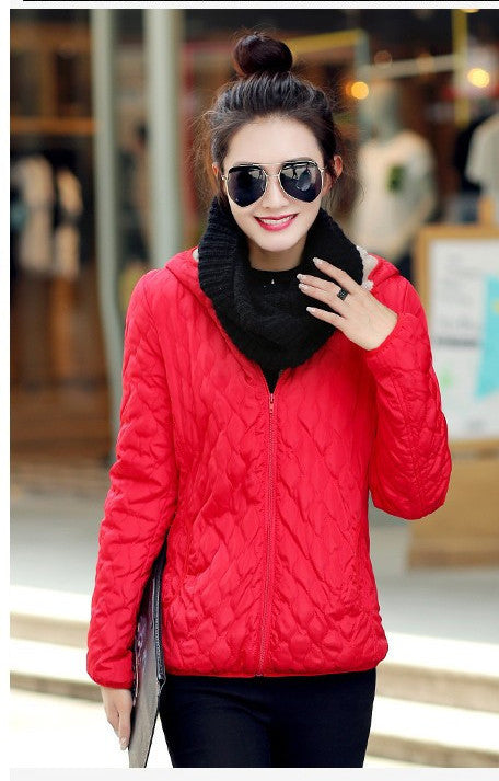 Online discount shop Australia - Jacket Women new  Coat Slim Short Snow Wear Wadded Jacket Female Cotton-Padded Jacket Outerwear