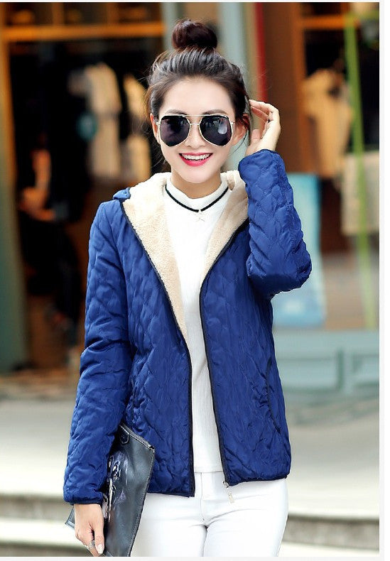 Online discount shop Australia - Jacket Women new  Coat Slim Short Snow Wear Wadded Jacket Female Cotton-Padded Jacket Outerwear